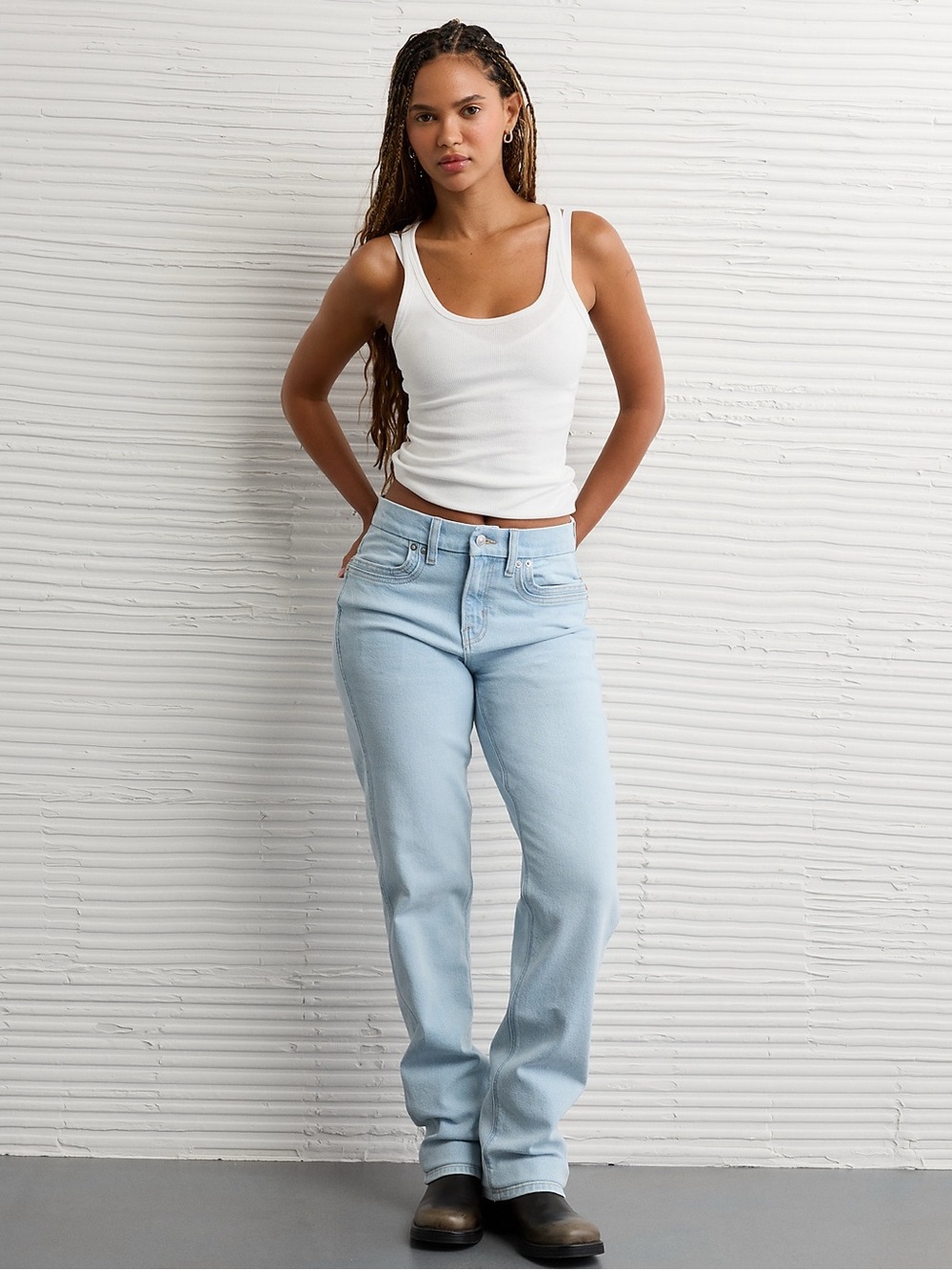 American Eagle Curvy Straight Jean